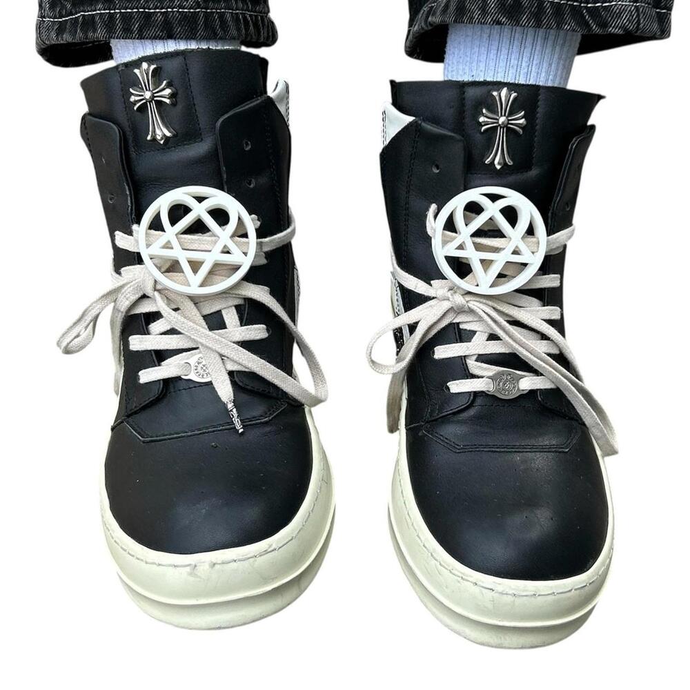 heartagram pentagram lace lock sneaker accessory charms